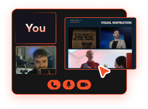 Video marketing strategy session - Studio Lewis process step 1